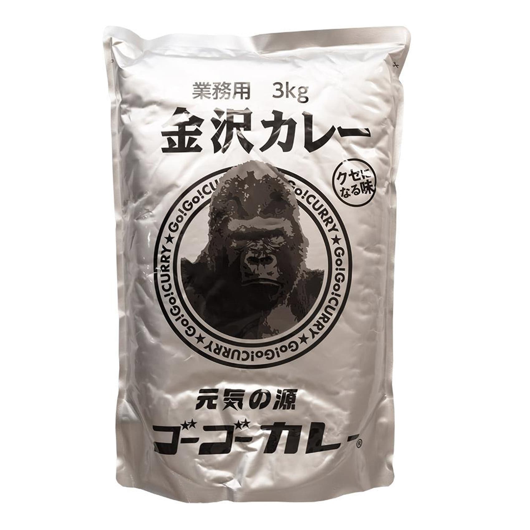 ゴーゴーカレー 業務用 中辛 3kg_金沢カレー協会